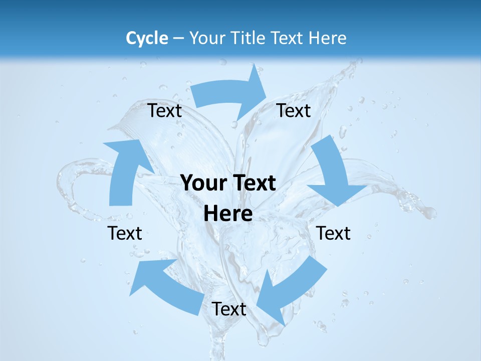 Figure Isolated Flow PowerPoint Template