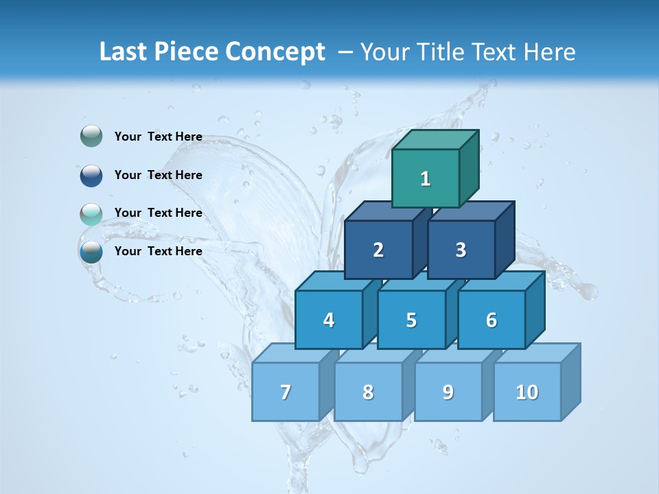 Figure Isolated Flow PowerPoint Template