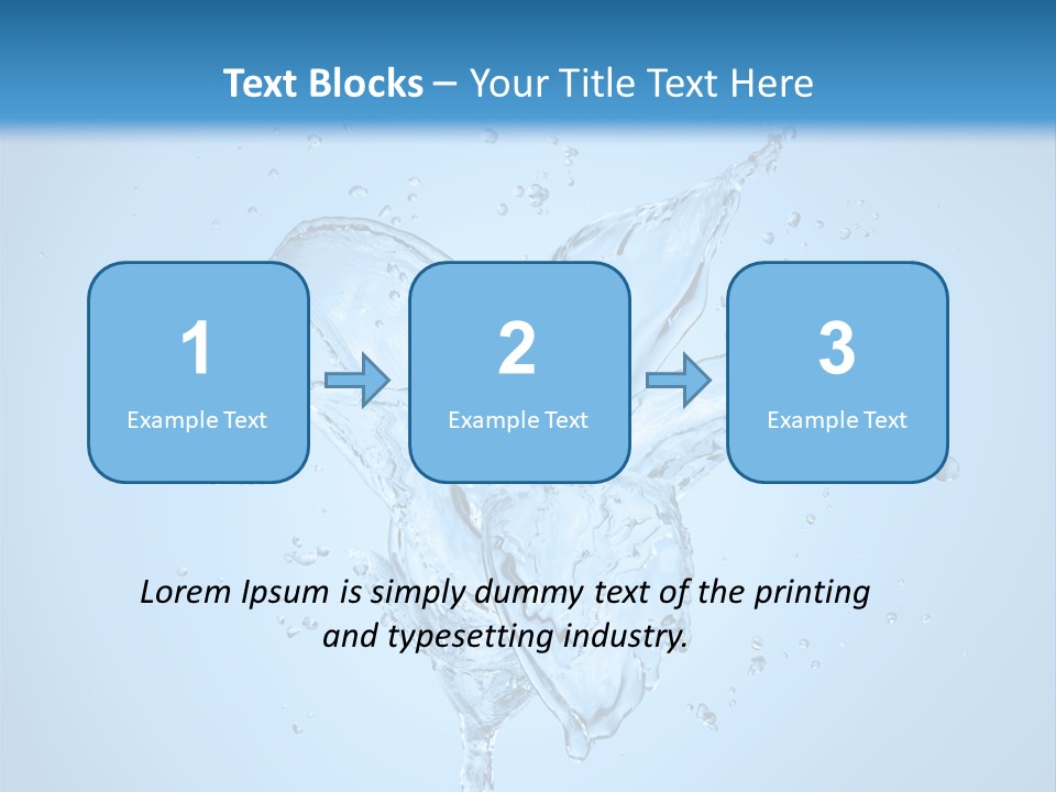 Figure Isolated Flow PowerPoint Template