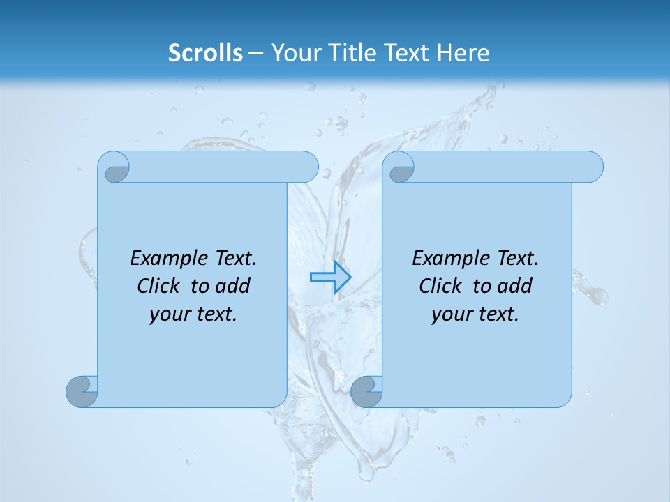 Figure Isolated Flow PowerPoint Template