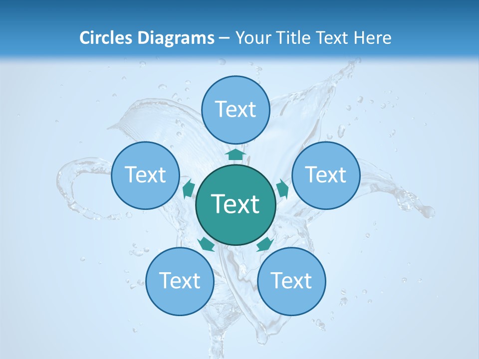 Figure Isolated Flow PowerPoint Template