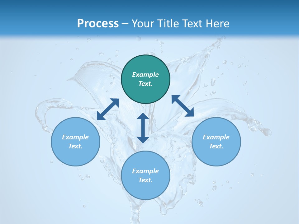 Figure Isolated Flow PowerPoint Template
