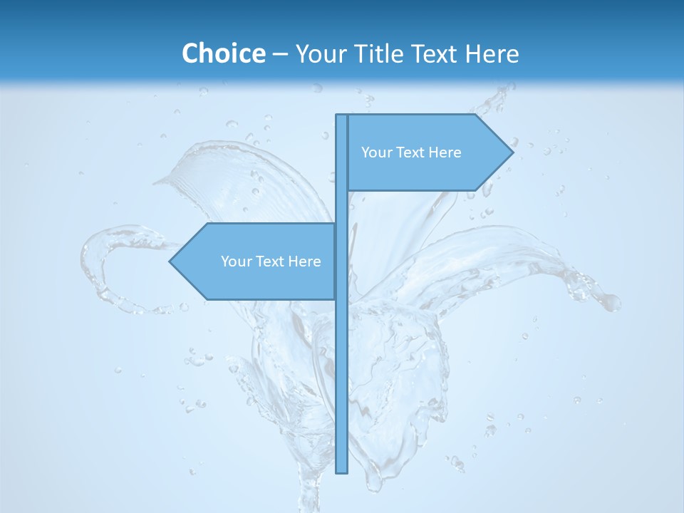 Figure Isolated Flow PowerPoint Template