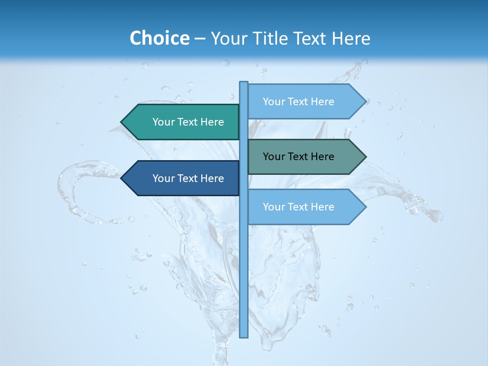 Figure Isolated Flow PowerPoint Template