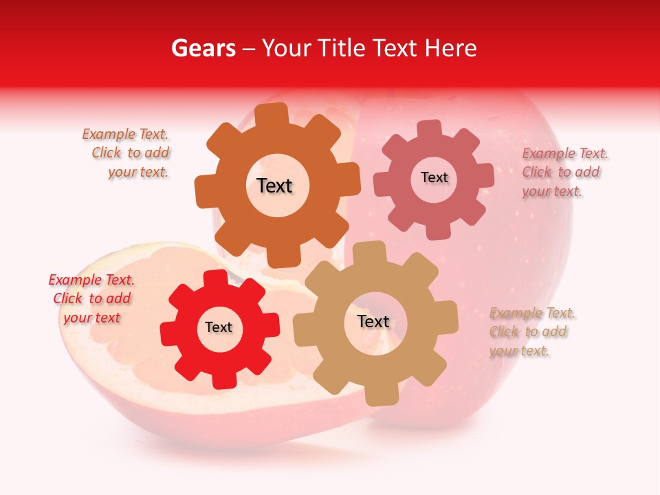 Lunch Organism Food PowerPoint Template