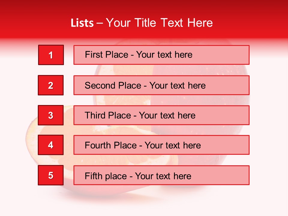 Lunch Organism Food PowerPoint Template