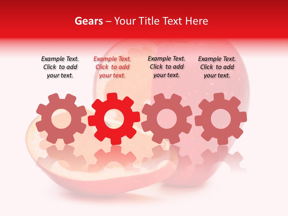 Lunch Organism Food PowerPoint Template