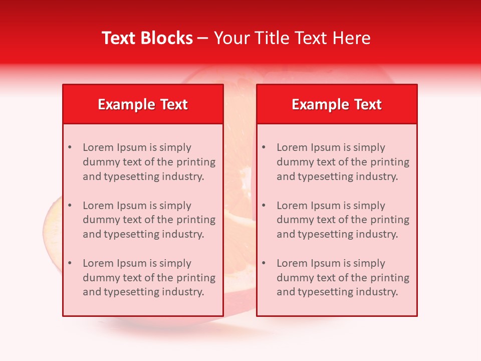Lunch Organism Food PowerPoint Template