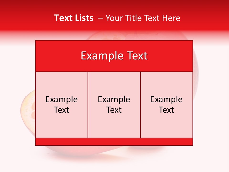 Lunch Organism Food PowerPoint Template