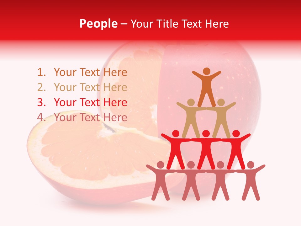 Lunch Organism Food PowerPoint Template