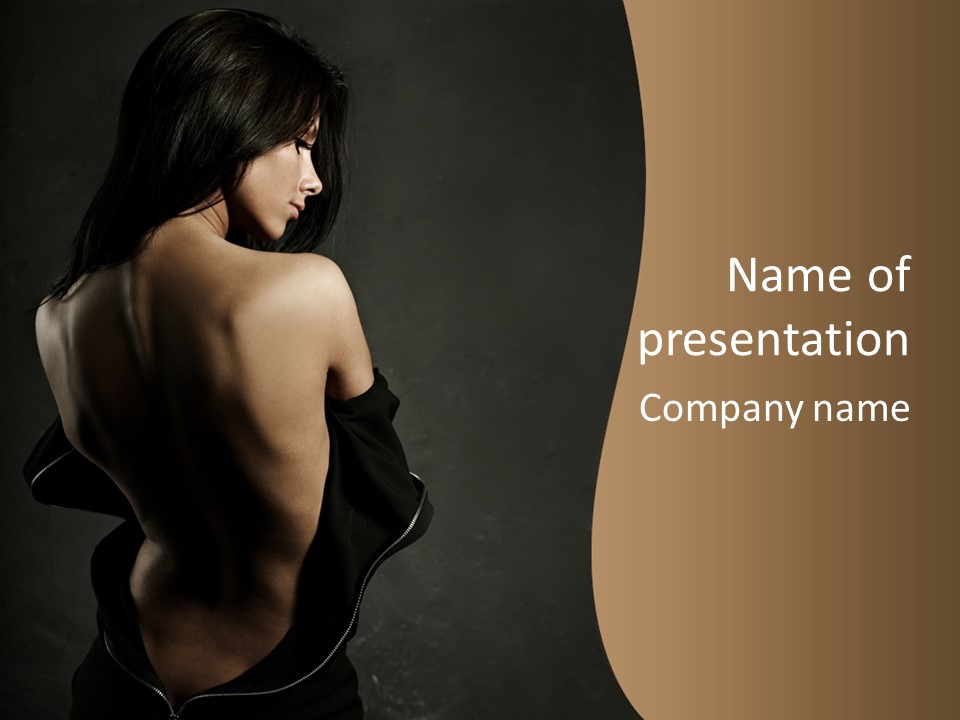 Graceful Lean Slim PowerPoint Template