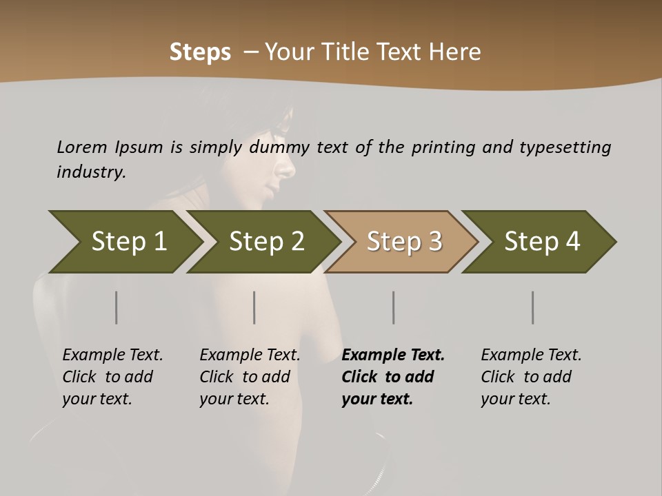 Graceful Lean Slim PowerPoint Template