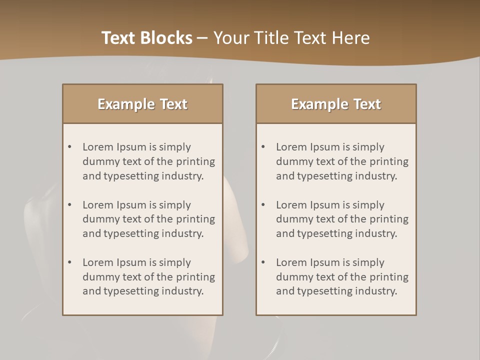 Graceful Lean Slim PowerPoint Template