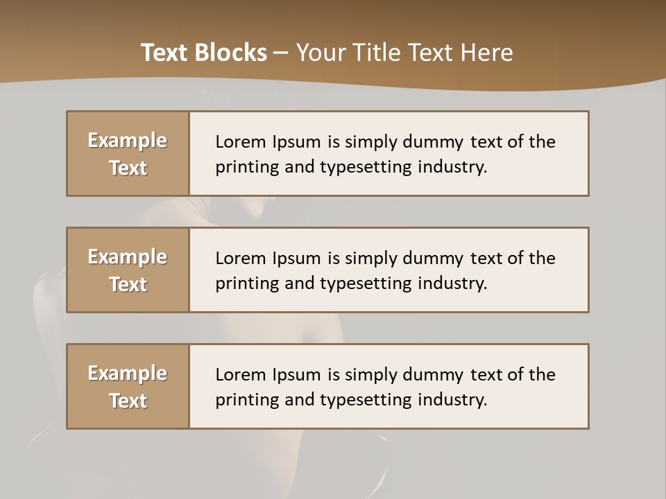 Graceful Lean Slim PowerPoint Template