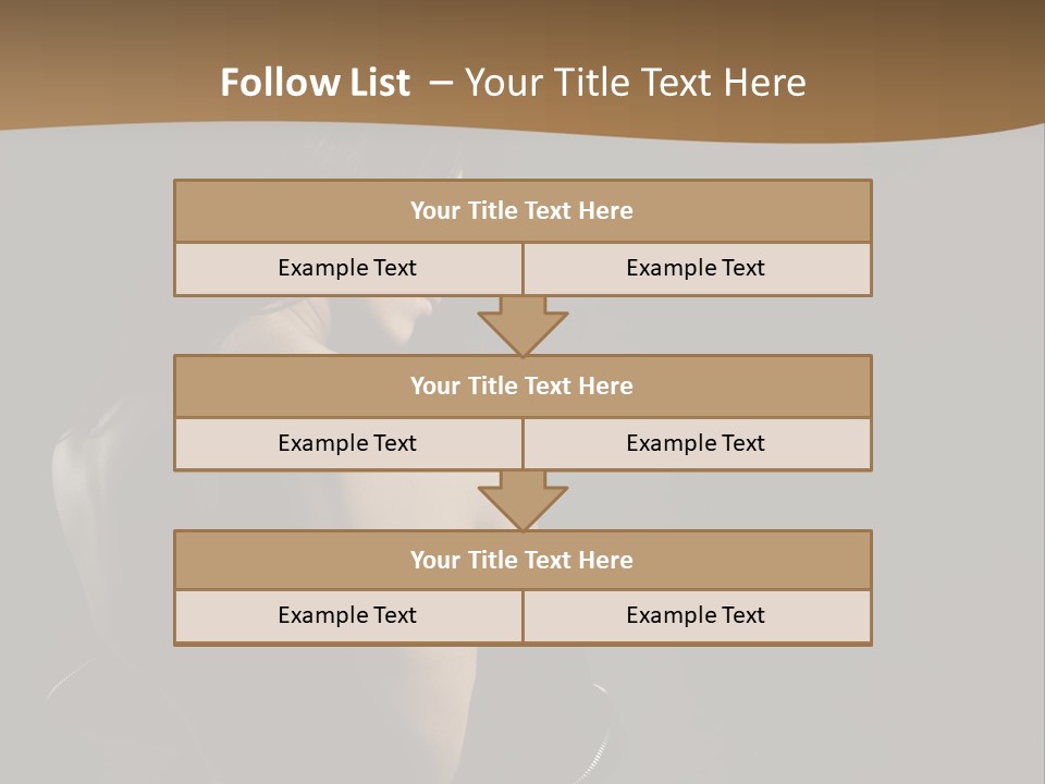Graceful Lean Slim PowerPoint Template