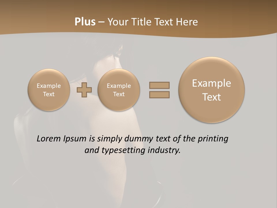 Graceful Lean Slim PowerPoint Template