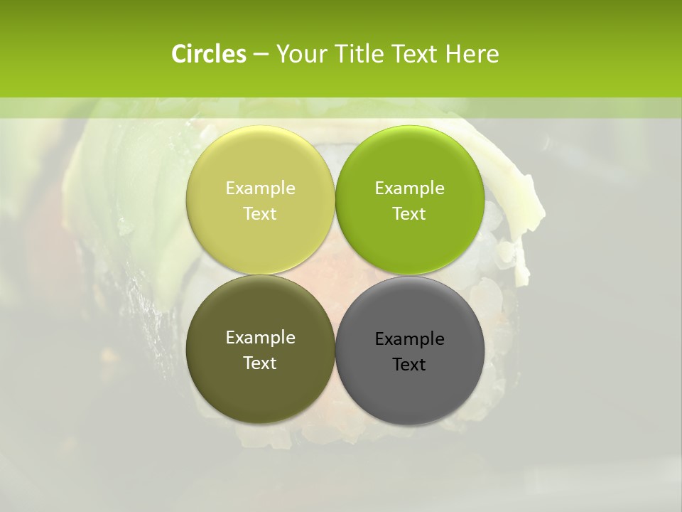 Meal Seaweed Asian PowerPoint Template