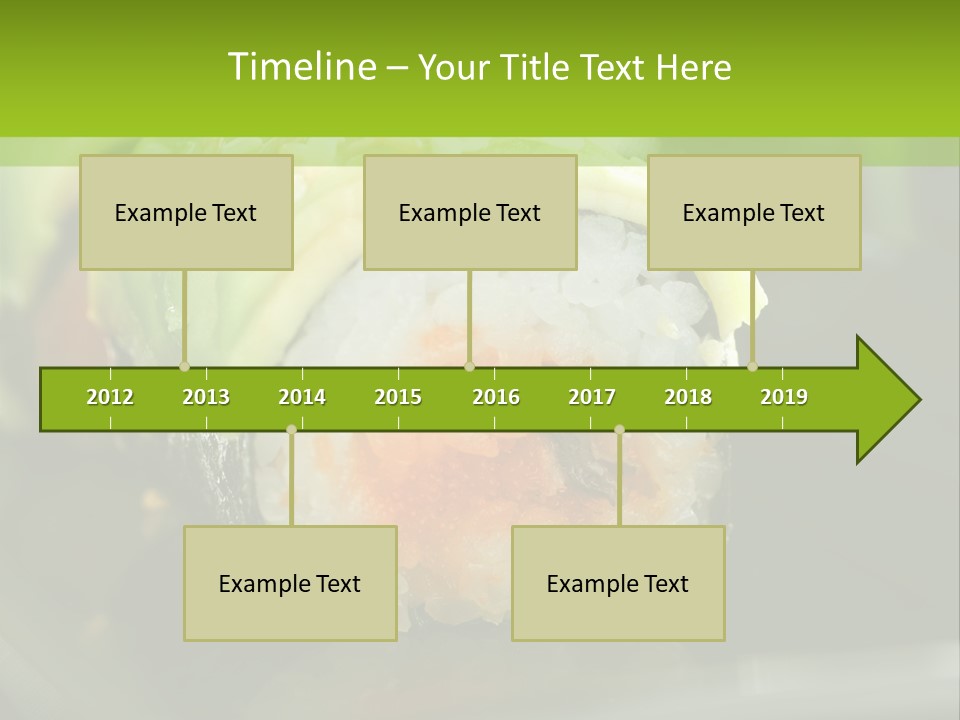 Meal Seaweed Asian PowerPoint Template