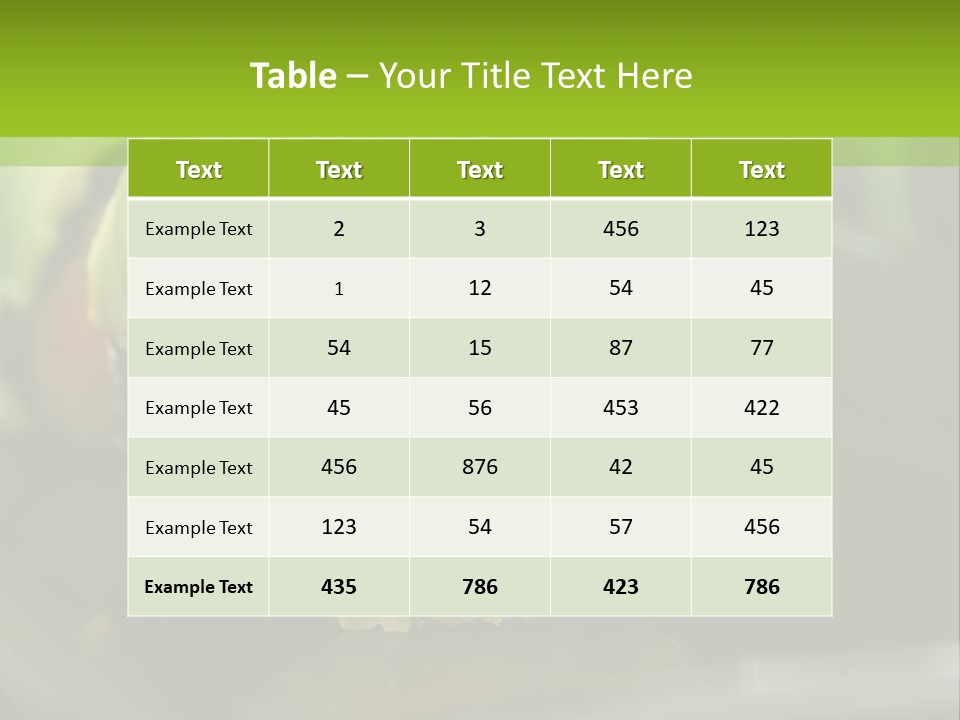 Meal Seaweed Asian PowerPoint Template