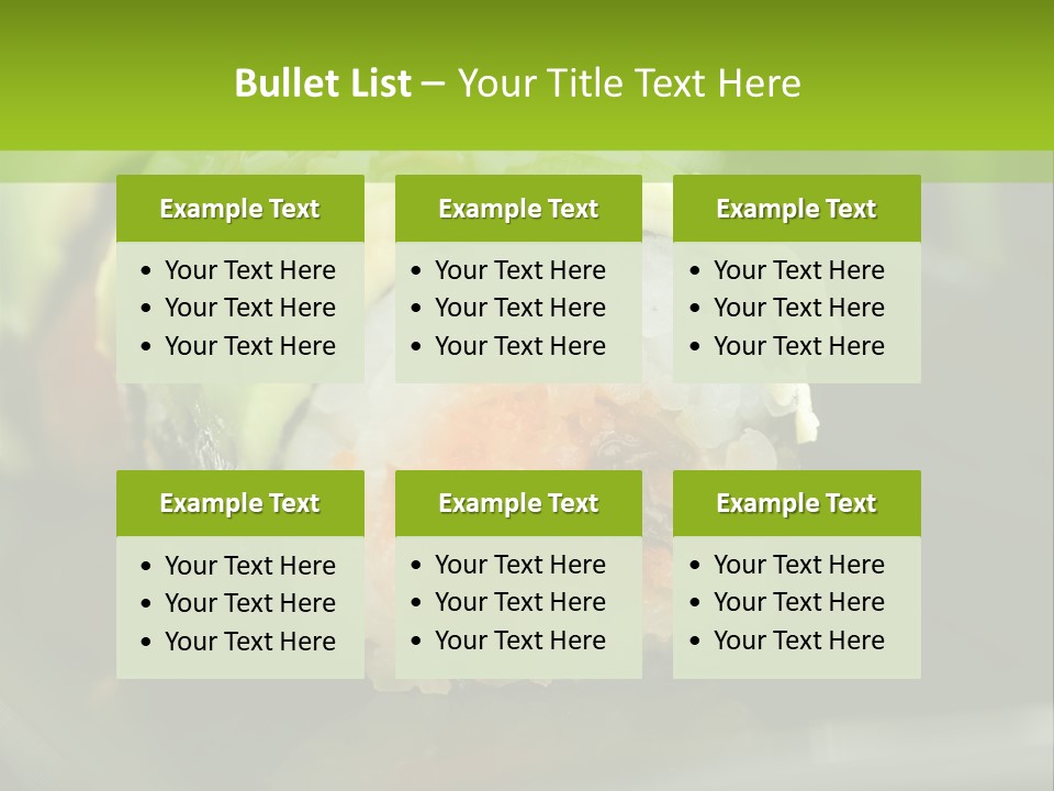 Meal Seaweed Asian PowerPoint Template