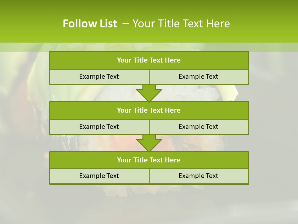 Meal Seaweed Asian PowerPoint Template