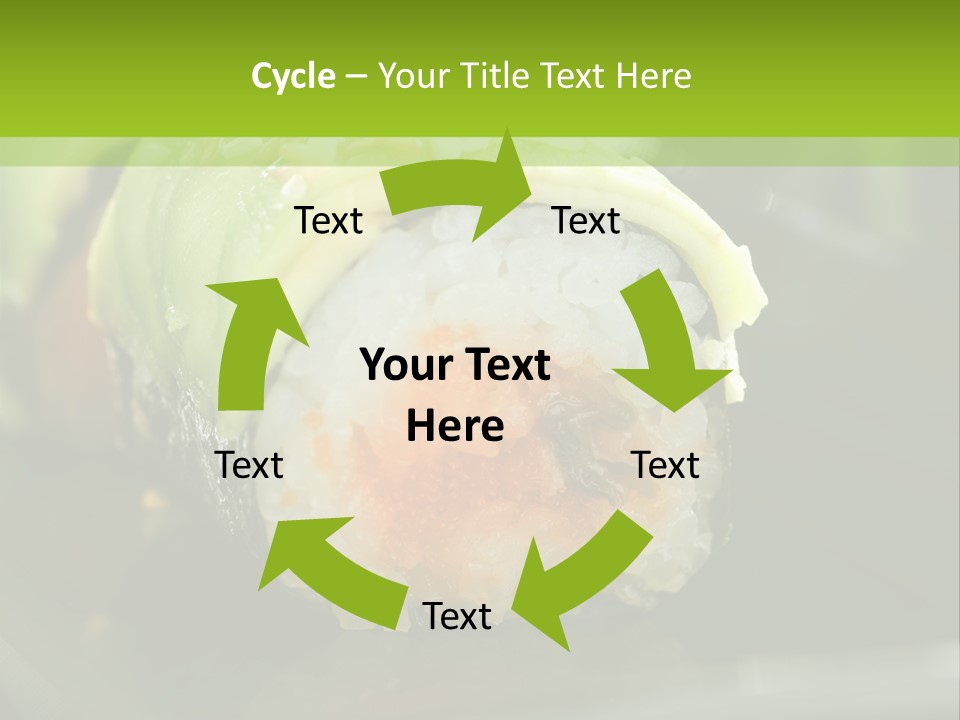 Meal Seaweed Asian PowerPoint Template