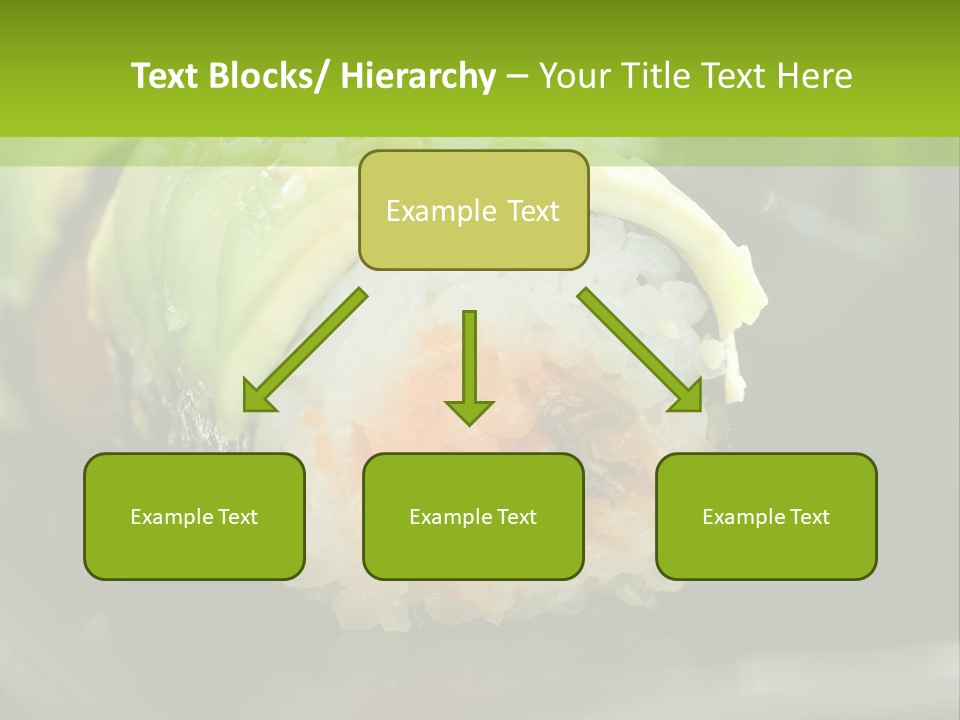 Meal Seaweed Asian PowerPoint Template