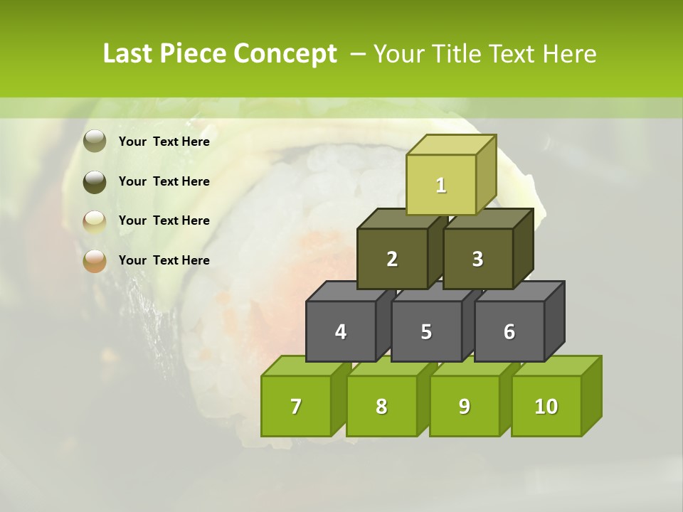 Meal Seaweed Asian PowerPoint Template