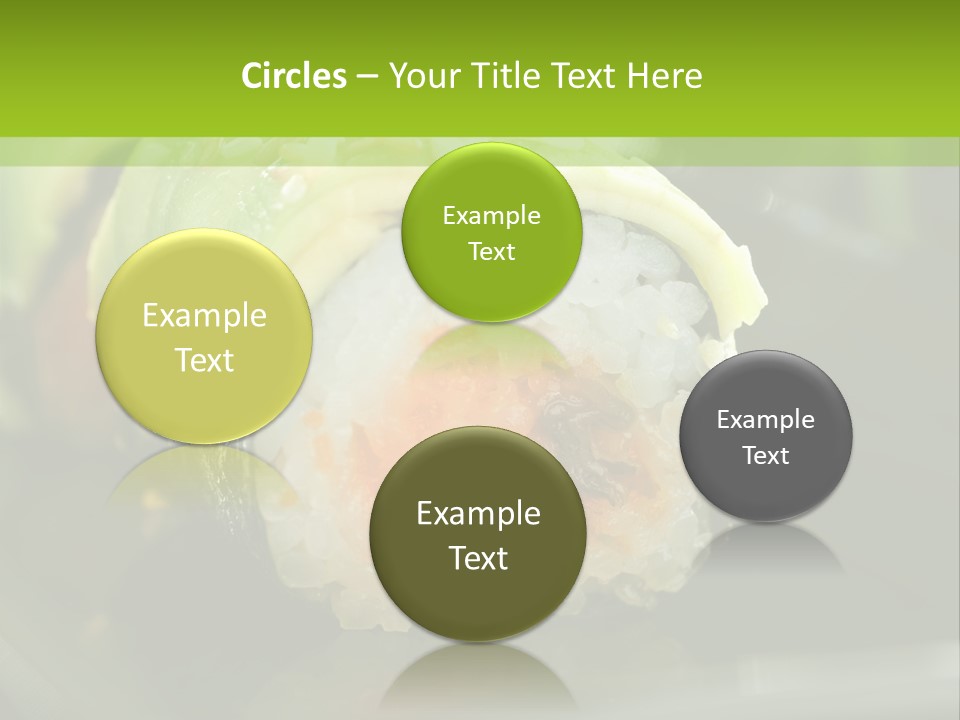 Meal Seaweed Asian PowerPoint Template