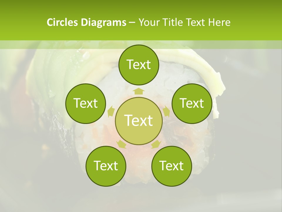 Meal Seaweed Asian PowerPoint Template