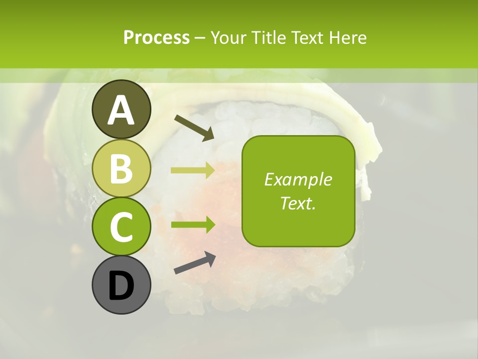 Meal Seaweed Asian PowerPoint Template