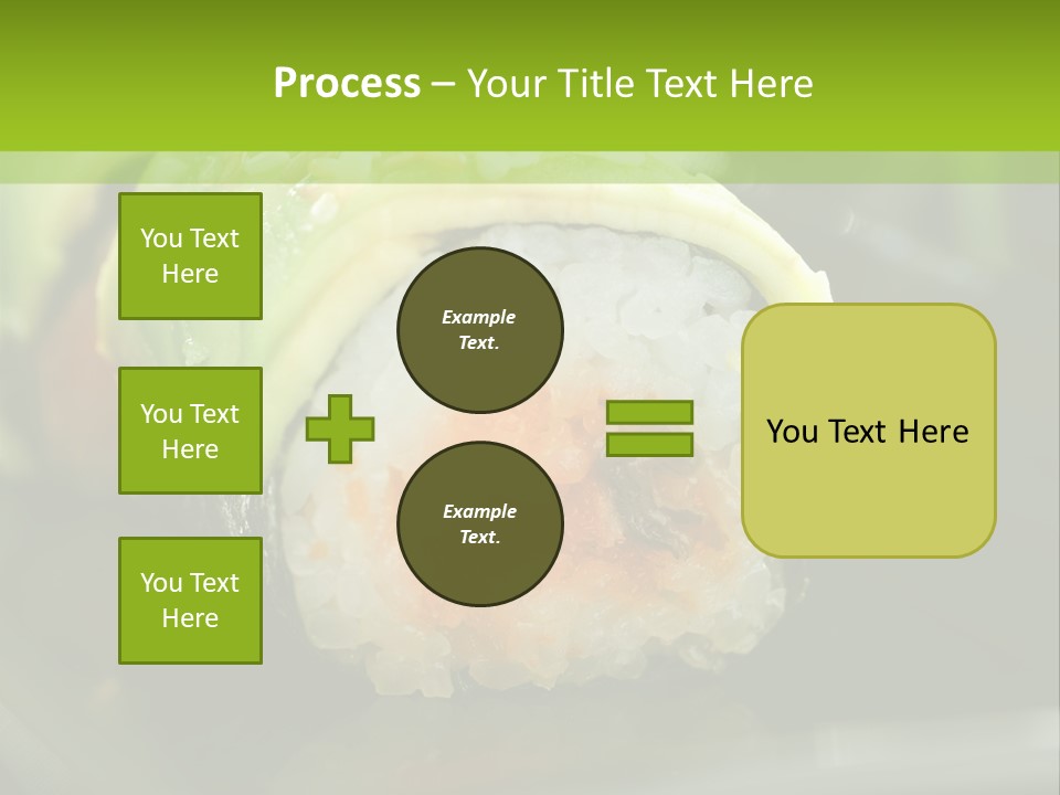 Meal Seaweed Asian PowerPoint Template