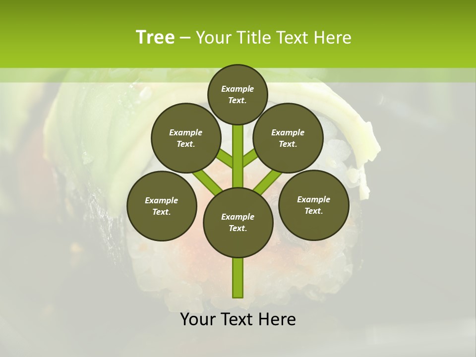 Meal Seaweed Asian PowerPoint Template