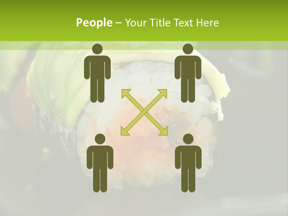 Meal Seaweed Asian PowerPoint Template