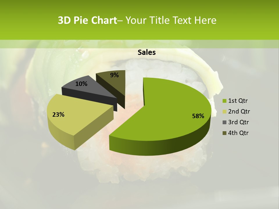 Meal Seaweed Asian PowerPoint Template