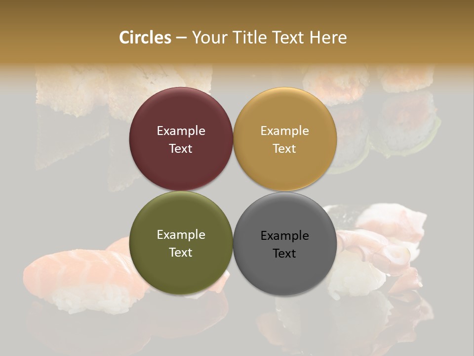 Vassabi Shrimp Eat PowerPoint Template