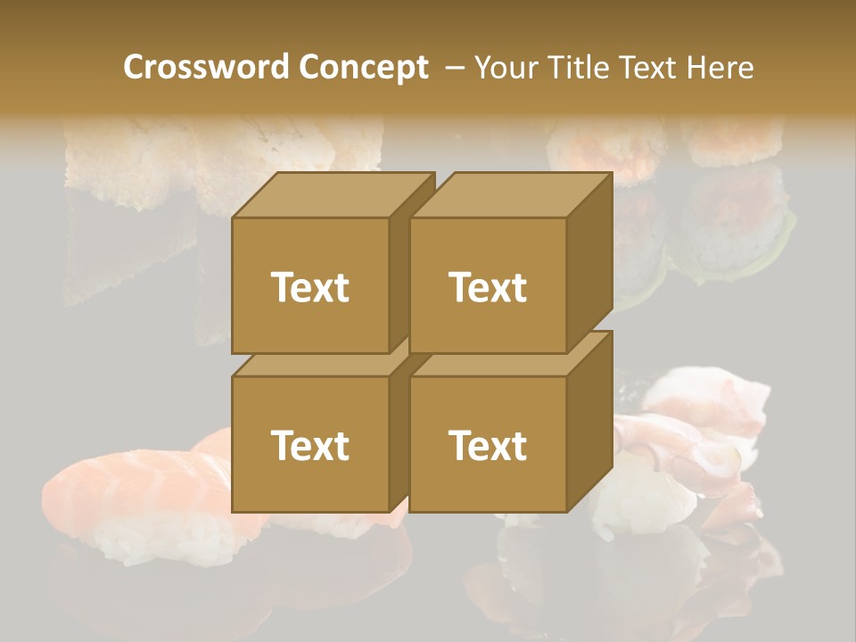 Vassabi Shrimp Eat PowerPoint Template