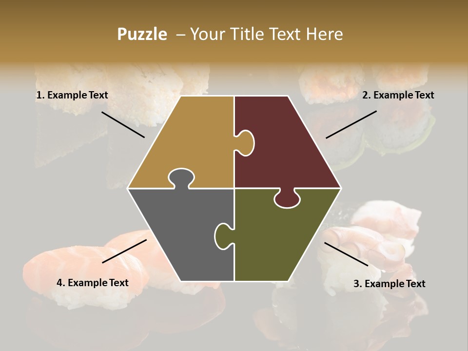 Vassabi Shrimp Eat PowerPoint Template