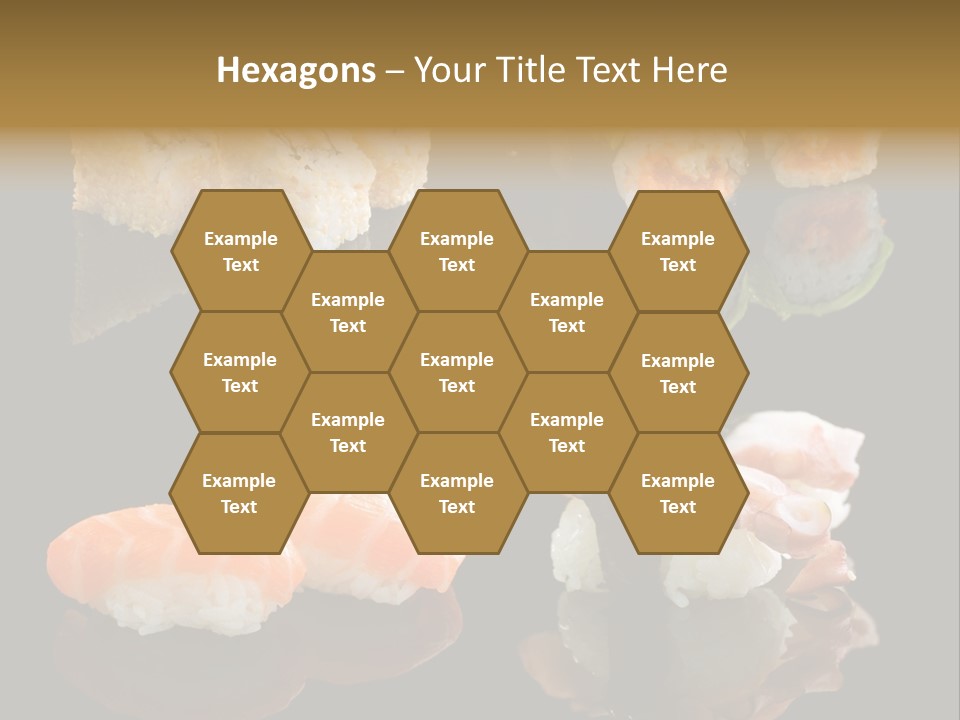 Vassabi Shrimp Eat PowerPoint Template