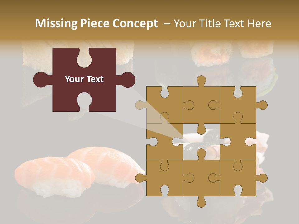 Vassabi Shrimp Eat PowerPoint Template