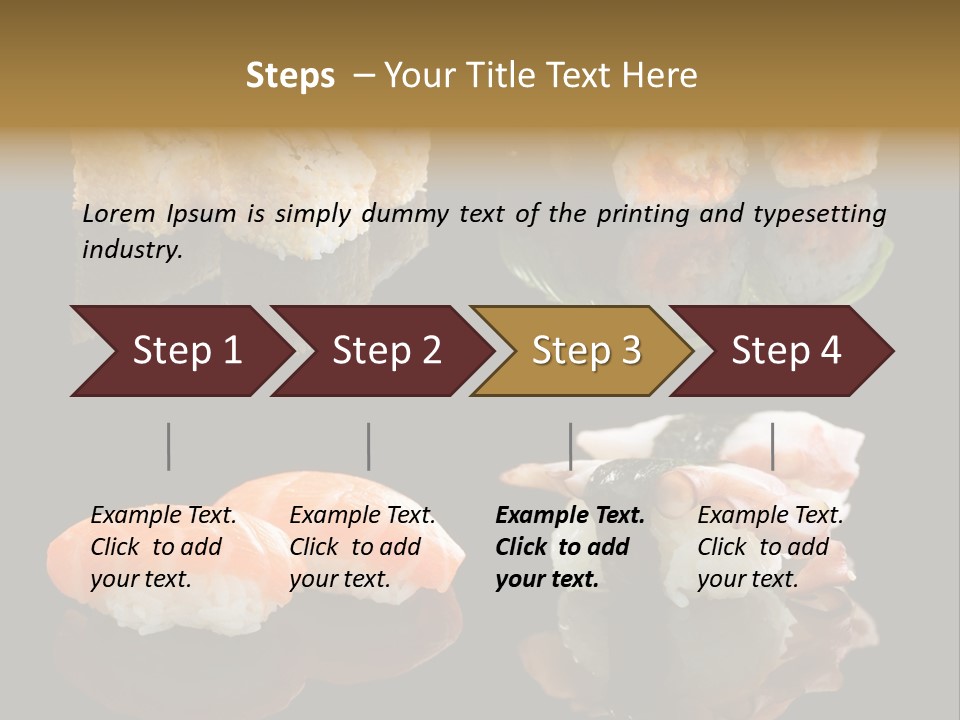 Vassabi Shrimp Eat PowerPoint Template