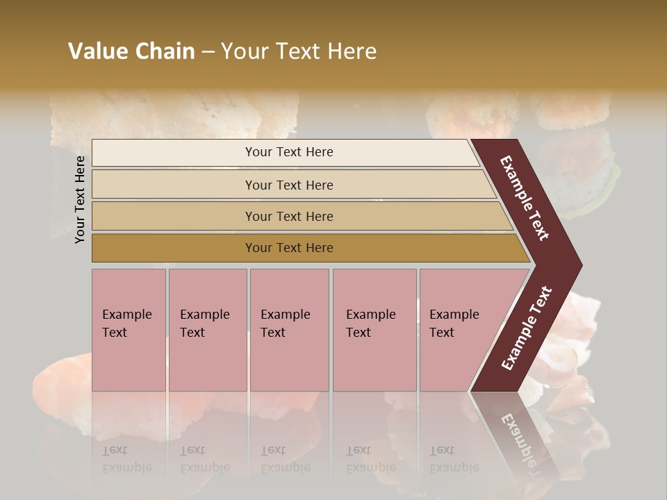 Vassabi Shrimp Eat PowerPoint Template