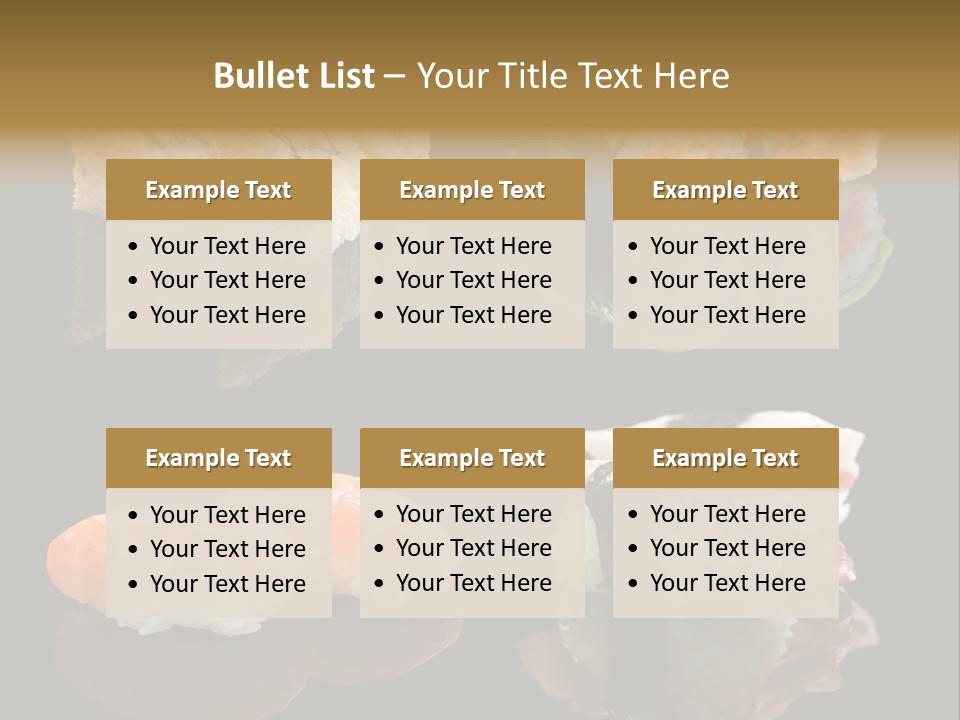 Vassabi Shrimp Eat PowerPoint Template