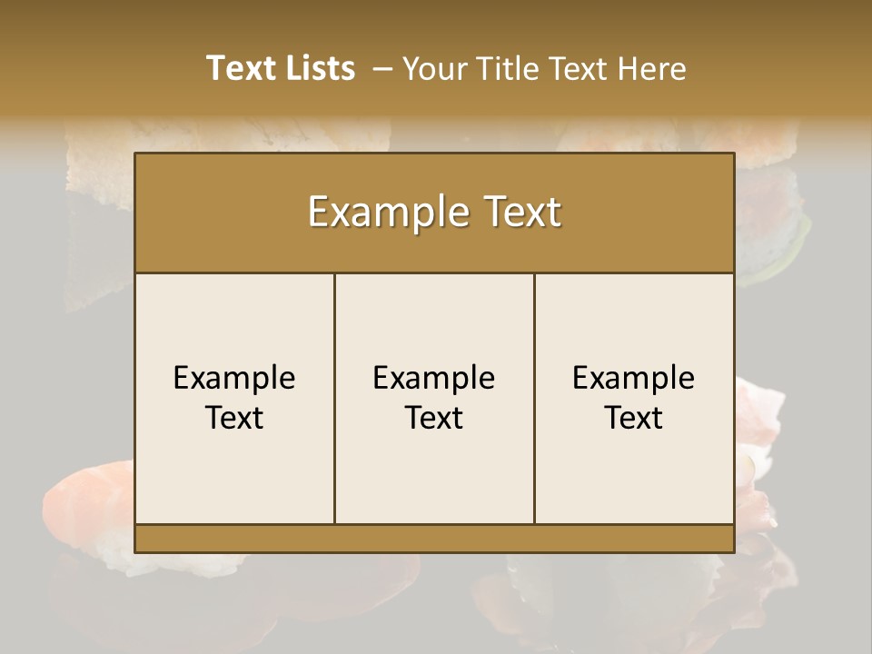 Vassabi Shrimp Eat PowerPoint Template