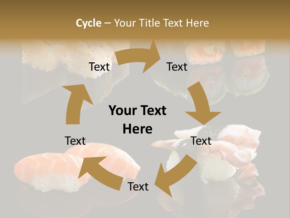 Vassabi Shrimp Eat PowerPoint Template