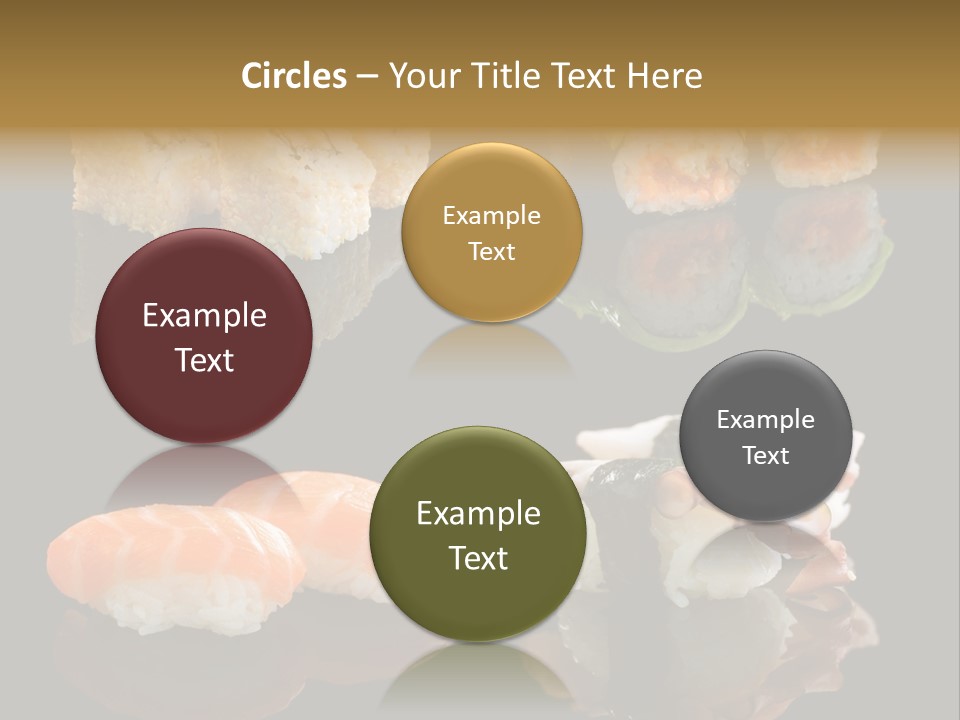 Vassabi Shrimp Eat PowerPoint Template