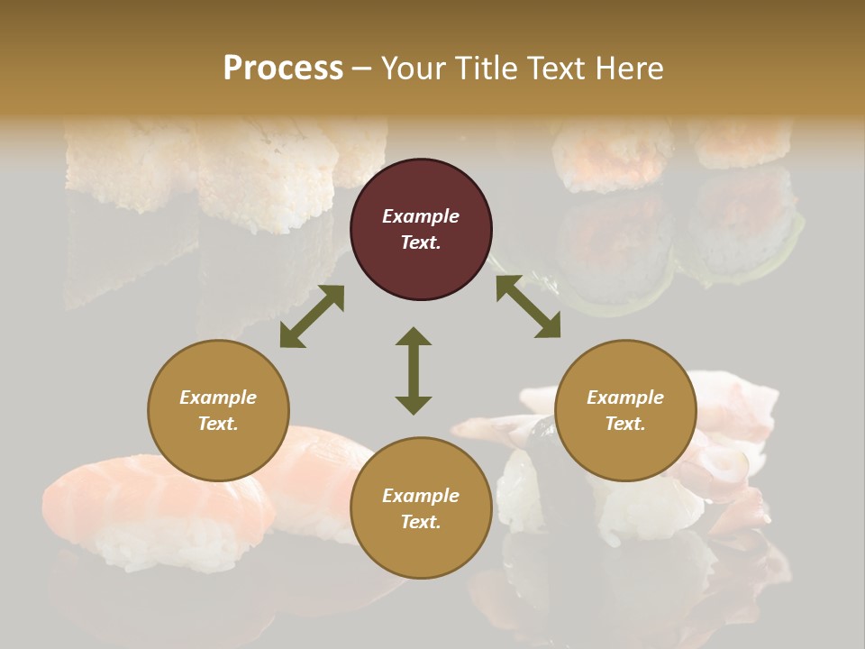 Vassabi Shrimp Eat PowerPoint Template