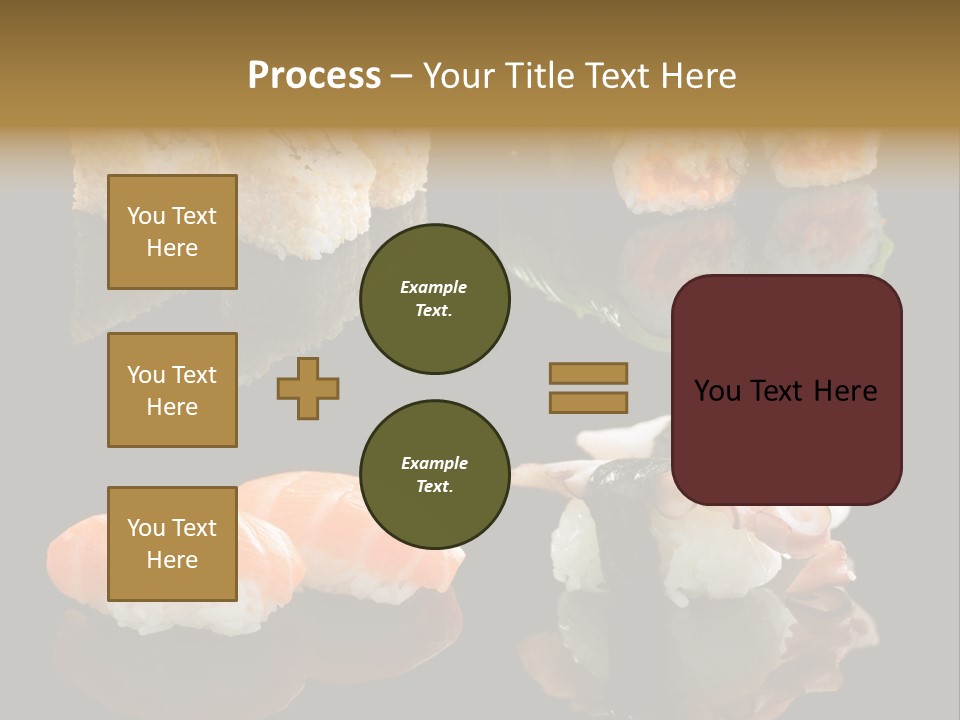 Vassabi Shrimp Eat PowerPoint Template