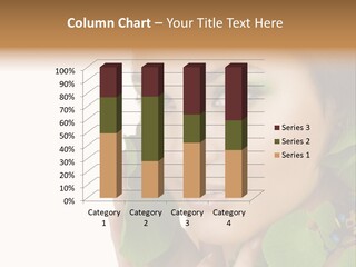 Female Design Leaves PowerPoint Template