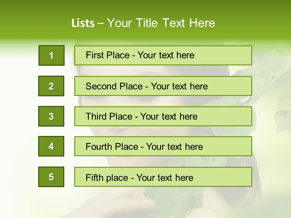 Beauty Skincare Organic PowerPoint Template